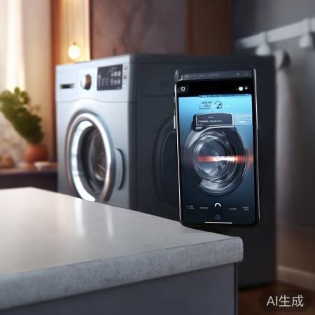纤美洗衣机操作简便，远程控制方