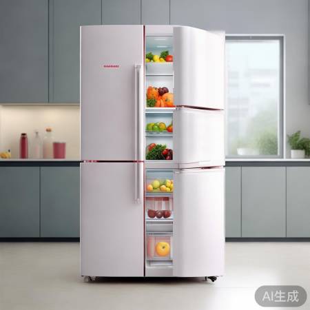 樱花冰箱：时尚家居新宠，打造浪漫厨房生活