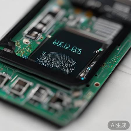 指纹模块拆解发现小屏幕