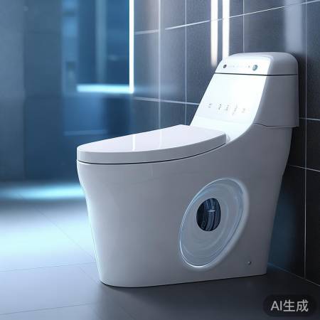 智能马桶，自动冲水，细菌少，人