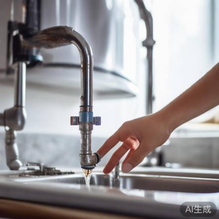 检查热水器水管，防水流变小