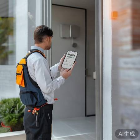 欧慕斯智能指纹锁维修上门介绍↑智能保险柜WiFi互联，安全防护升级新选择	