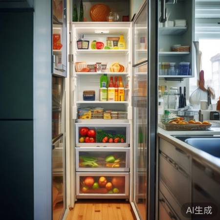 摩坚指纹锁厂家总部售后分析，冰箱收纳技巧：如何高效利用过道空间	