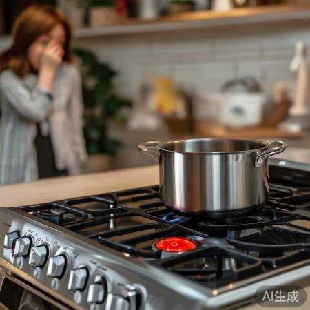 燃气灶自动熄火保护