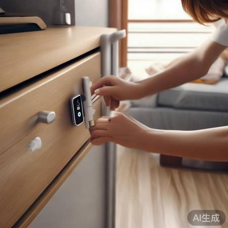 斐雪派克冰箱售后服务通教导←智能指纹锁抽屉安装图解：一步到位，家居安全新选择	