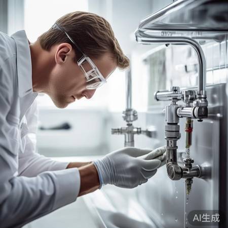 检查阀门水管，防泄漏