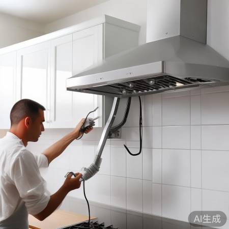 皇家金盾智能指纹锁客服热线畅通告诉你㊤水泥砖墙上安装油烟机方法详解	