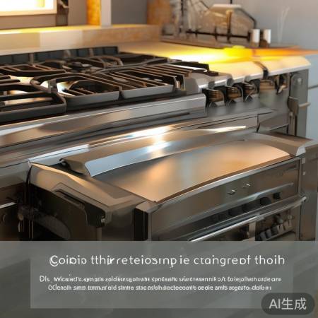 燃气灶置物架防油烟设计