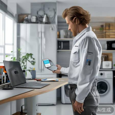 云硕家电上门快修服务阐明↑华为智能电视快速安装指南：一步到位操作教程