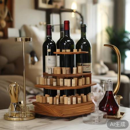 轻奢红酒柜摆件推荐