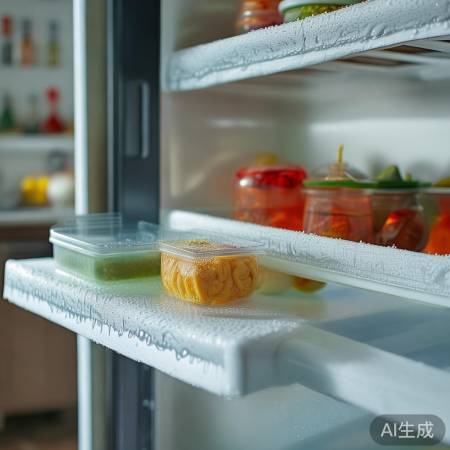 “冷藏室顶部忌放易腐食”