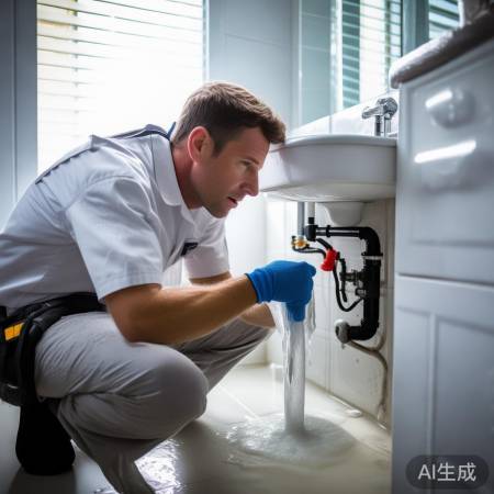 检查水管,疏通或更换