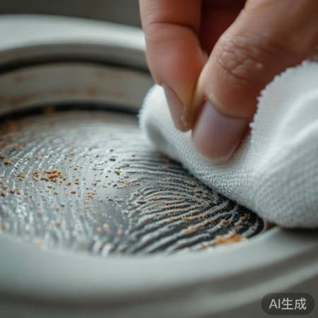 擦拭指纹模块,确保识别准确