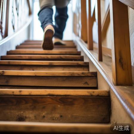 “搬运时,楼梯慢行”