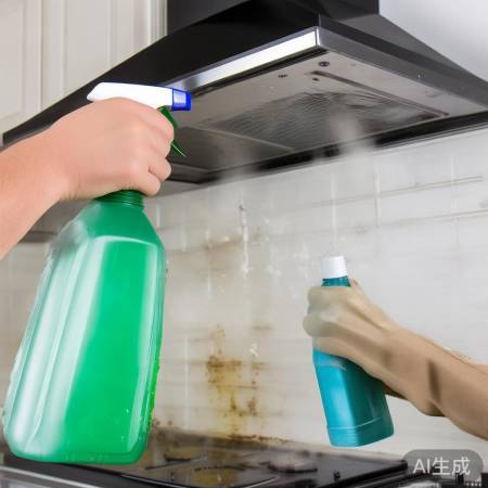 “油烟机清洁剂,去油污神器”