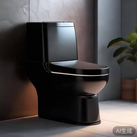 艾拓瑞智能马桶400守护中心解说♫全自动马桶：黑色智能马桶，舒适生活新选择