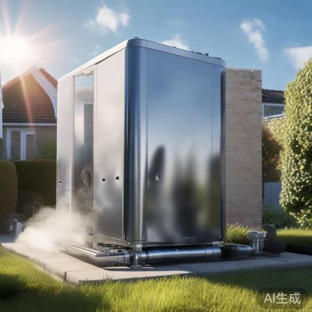 空气能热立方:空气能量供暖器