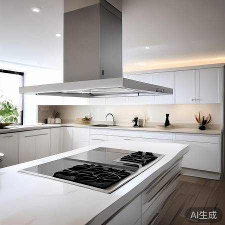 厨房整体感更强,更和谐美观