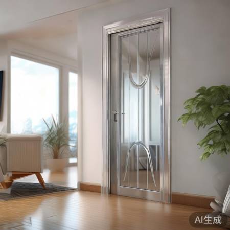 春天防盗门品牌官方维修热线分析♛客厅防盗门带窗户，安全美观两不误