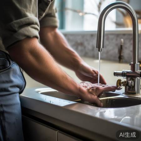 调整进水阀，小心操作