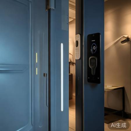 指纹锁VS100，多解锁方式，