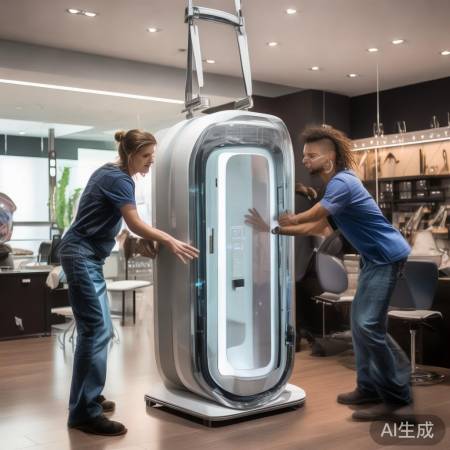 设备轻搬入美容院