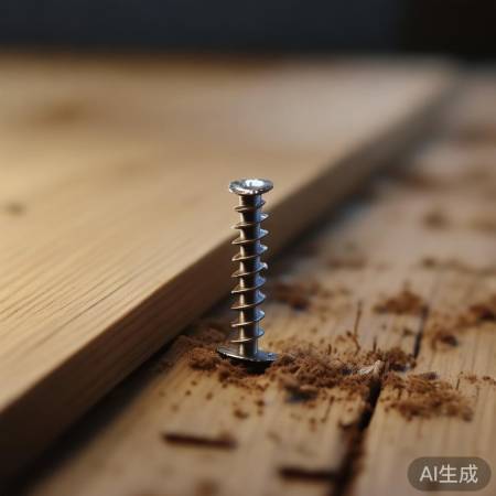 螺钉拧紧或安装不均，螺钉卡住