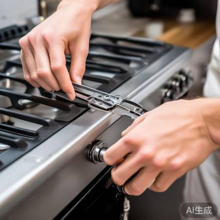 装铰链,拧螺丝,方向对。