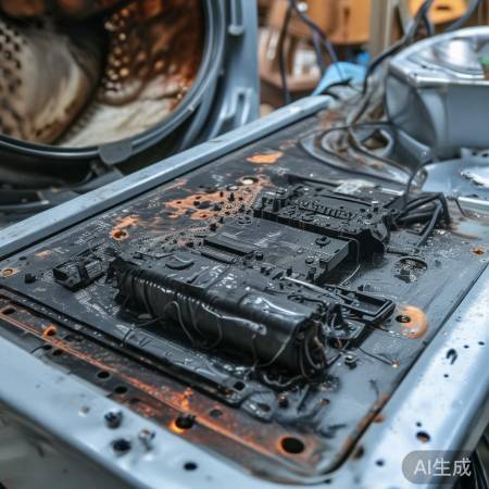 松下洗衣机特曼客服热线咨询阐明<电压高洗衣机烧坏维修指南>