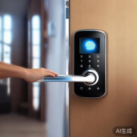 玥玛智能锁指纹自动开锁