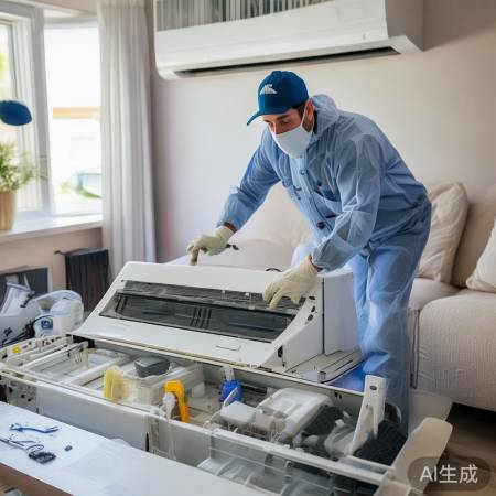 美姑空调清洗，健康呼吸保障