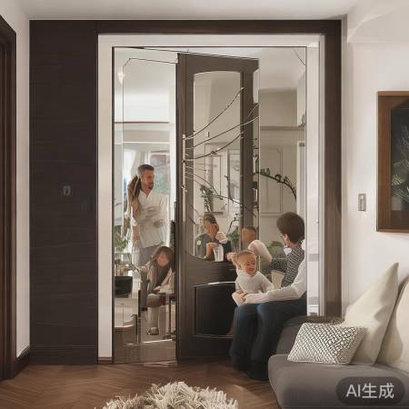 美心防盗门服务网点指南详述%防盗门镜面装饰：时尚与安全的完美结合