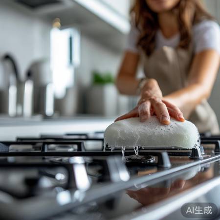 燃气灶清洁保卫生寿命