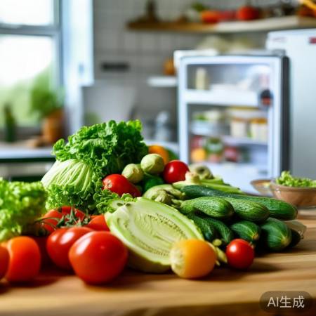 “丰富冰箱，健康生活”